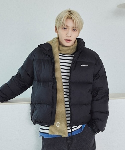 COVERNAT（カバーナット）の「[SOOBIN着用] CIVIC RDS SHORT PUFFER（ダウンジャケット/コート・メンズ・ライトカーキ/アイボリー/ブラウン系その他/ブラック/グレー・XX-LARGE/X-LARGE/LARGE/MEDIUM/SMALL/X-SMALL）」の3枚目の写真