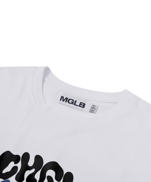 MATCHGLOBE(マッチグローブ)の「ダンベルキャットオーバーサイズTシャツ(ホワイト)(Tシャツ/カットソー・レディース・その他・FREE)」の3枚目の写真