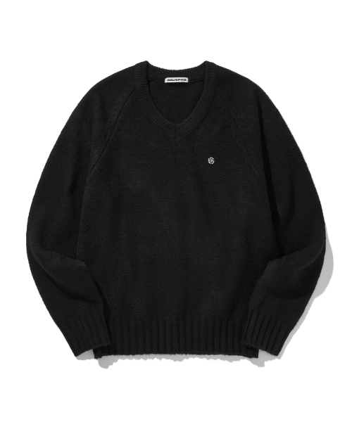 DAUSPICE(ディーオスピス)の「(DUC) Raglan Knit Black(ニット/セーター・レディース・ブラック・FREE)」の4枚目の写真