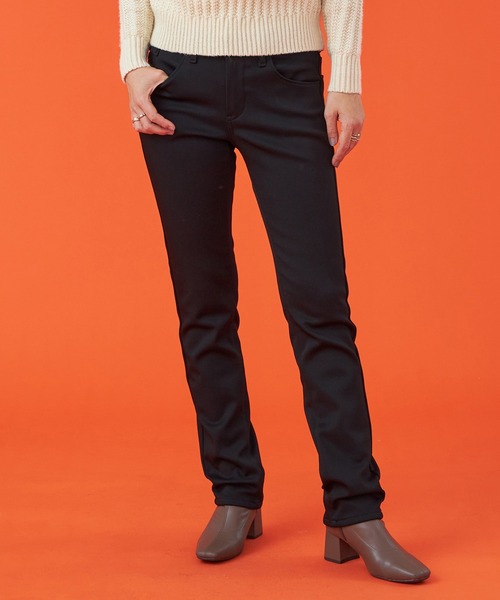 EDWIN(エドウィン)の「【WEB限定】EDWIN LADIES ハタラクロ BODY FIREスリムストレートパンツ【暖】【冬用】(その他パンツ・レディース・ブラック・X-SMALL/SMALL/MEDIUM/LARGE/X-LARGE)」の1枚目の写真