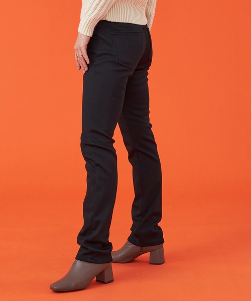 EDWIN(エドウィン)の「【WEB限定】EDWIN LADIES ハタラクロ BODY FIREスリムストレートパンツ【暖】【冬用】(その他パンツ・レディース・ブラック・X-SMALL/SMALL/MEDIUM/LARGE/X-LARGE)」の3枚目の写真
