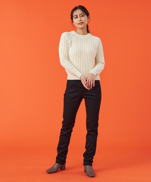 EDWIN(エドウィン)の「【WEB限定】EDWIN LADIES ハタラクロ BODY FIREスリムストレートパンツ【暖】【冬用】(その他パンツ・レディース・ブラック・X-SMALL/SMALL/MEDIUM/LARGE/X-LARGE)」の9枚目の写真