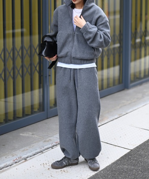 Marient（マリエント）の「フリースセットアップ TOPS/PANTS