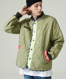 GOSTREET（ゴーストリート）の「リバーシブルアンカークイルティングジャケット - カーキ（その他アウター）」