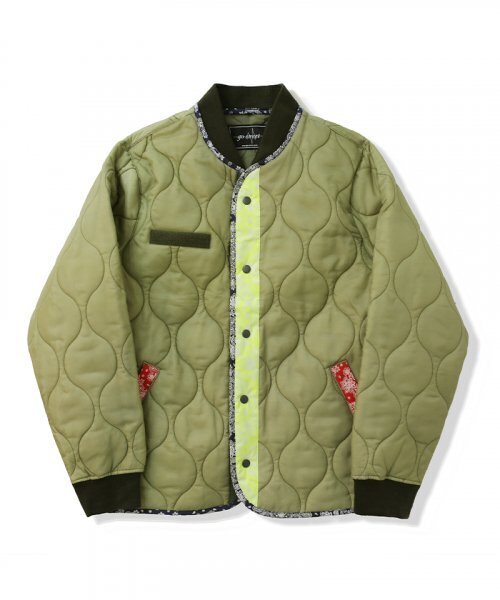 GOSTREET（ゴーストリート）の「リバーシブルアンカークイルティングジャケット - カーキ（その他アウター・メンズ・その他・LARGE/MEDIUM）」の4枚目の写真