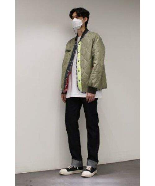 GOSTREET（ゴーストリート）の「リバーシブルアンカークイルティングジャケット - カーキ（その他アウター・メンズ・その他・LARGE/MEDIUM）」の10枚目の写真