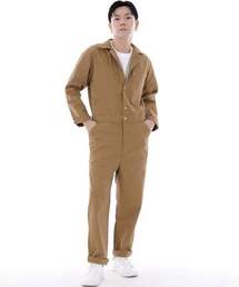 SAINTCREW（セントクルー）の「シティボーイボタンジャンプスーツ CBB-507 キャメル（つなぎ/オールインワン・メンズ）」