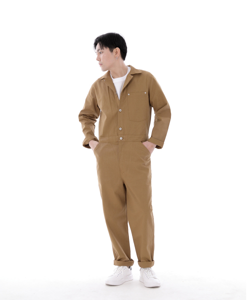 SAINTCREW(セントクルー)の「シティボーイボタンジャンプスーツ CBB-507 キャメル(つなぎ/オールインワン・メンズ・その他・MEDIUM/LARGE/X-LARGE)」の5枚目の写真