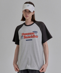 SnackBar Raglan T-Shirt - Gray