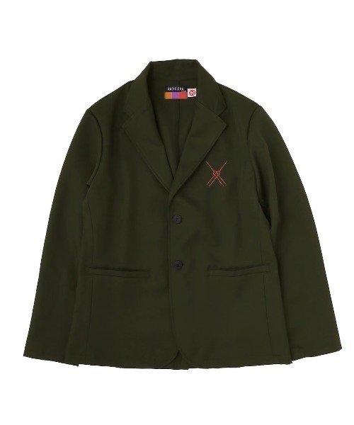 RADIO EVA(ラヂオエヴァ)の「RADIO EVA A311 Longinus JACKET(テーラードジャケット・メンズ・カーキ/オリーブ/ブラック・LARGE/X-LARGE/MEDIUM)」の1枚目の写真