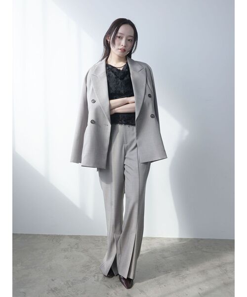 LAGUNAMOON(ラグナムーン)の「センタースリットフレアパンツ(その他パンツ・レディース・グレー/ベージュ・SMALL/MEDIUM)」の21枚目の写真