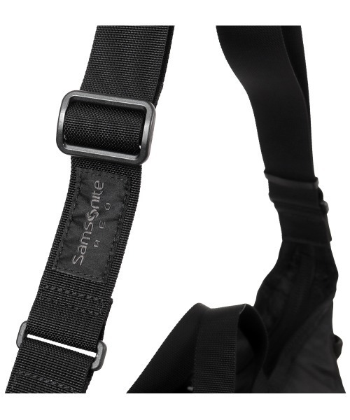 Samsonite Red（サムソナイトレッド）の「【SAMSONITE RED/サムソナイトレッド】 SAC'S BAR別注 バイアスジャック4D 2WAY SHOULDERBAG M（ショルダーバッグ・メンズ・ブラック・FREE）」の15枚目の写真