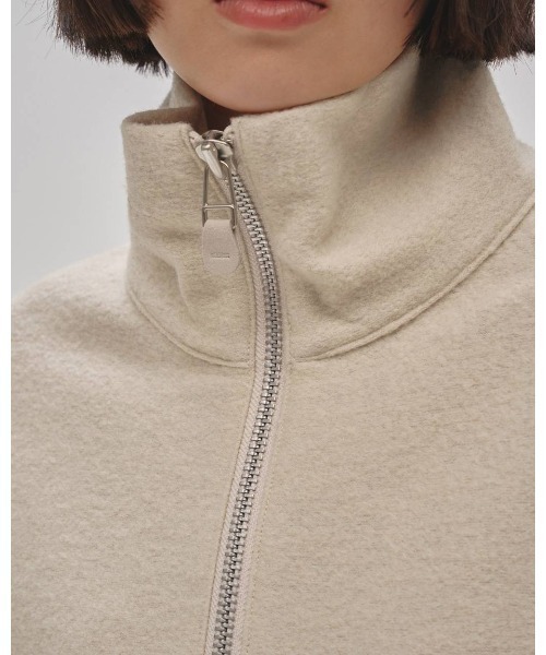 TODAYFUL（トゥデイフル）の「TODAYFUL Wool Jersey Pullover（その他アウター・レディース・オフホワイト/ブラック・FREE）」の6枚目の写真