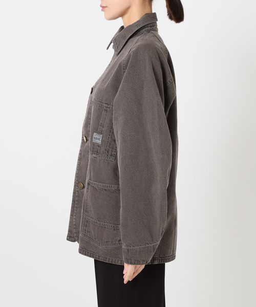 VERMEIL par iena(ヴェルメイユパーイエナ)の「N&W Brown Denim 別注 カバーオール(カバーオール・レディース・ブラウン・LARGE/SMALL)」の9枚目の写真