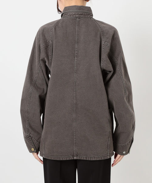VERMEIL par iena(ヴェルメイユパーイエナ)の「N&W Brown Denim 別注 カバーオール(カバーオール・レディース・ブラウン・LARGE/SMALL)」の8枚目の写真