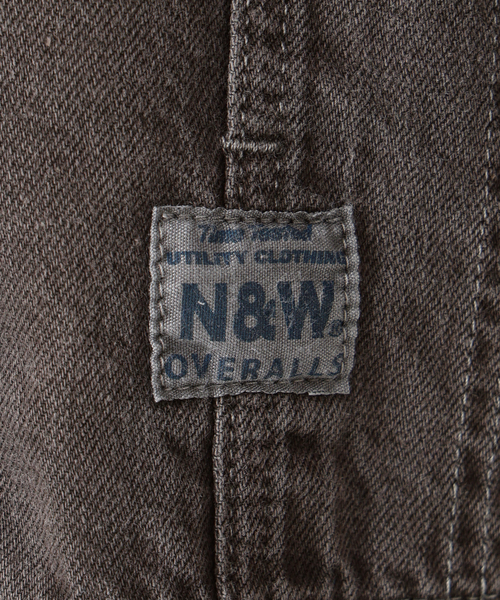 VERMEIL par iena(ヴェルメイユパーイエナ)の「N&W Brown Denim 別注 カバーオール(カバーオール・レディース・ブラウン・LARGE/SMALL)」の15枚目の写真