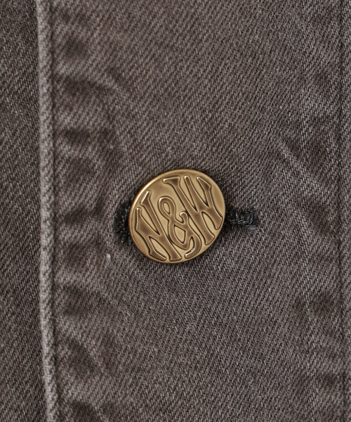 VERMEIL par iena(ヴェルメイユパーイエナ)の「N&W Brown Denim 別注 カバーオール(カバーオール・レディース・ブラウン・LARGE/SMALL)」の13枚目の写真