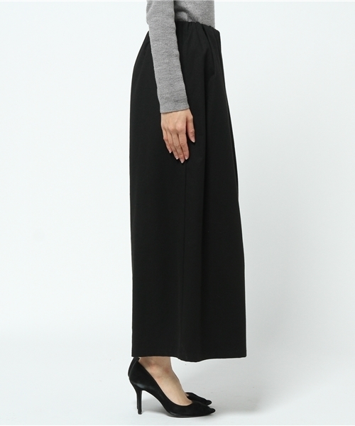 ikka（イッカ）の「Sdv 起毛マキシガウチョ（その他パンツ・レディース・ネイビー/グレー/ブラック・LARGE/MEDIUM）」の5枚目の写真