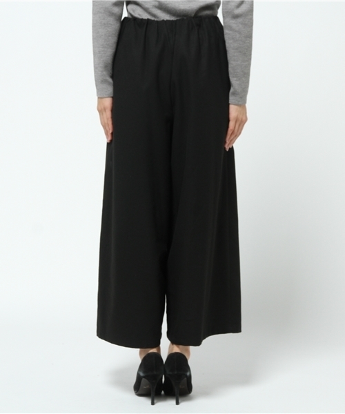 ikka（イッカ）の「Sdv 起毛マキシガウチョ（その他パンツ・レディース・ネイビー/グレー/ブラック・LARGE/MEDIUM）」の6枚目の写真