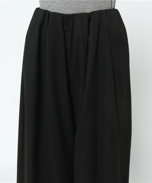 ikka（イッカ）の「Sdv 起毛マキシガウチョ（その他パンツ・レディース・ネイビー/グレー/ブラック・LARGE/MEDIUM）」の7枚目の写真