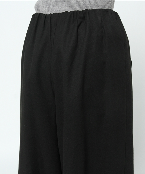 ikka（イッカ）の「Sdv 起毛マキシガウチョ（その他パンツ・レディース・ネイビー/グレー/ブラック・LARGE/MEDIUM）」の8枚目の写真