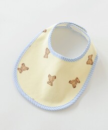 BRANSHES | くま総柄スタイ(スタイ/よだれかけ)