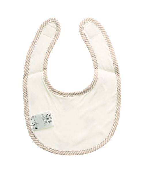 BRANSHES(ブランシェス)の「くま総柄スタイ(スタイ/よだれかけ・キッズ・アイボリー/クリーム・FREE)」の5枚目の写真