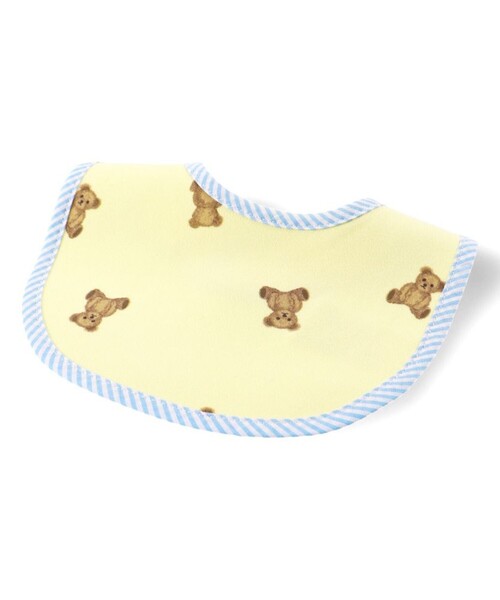 BRANSHES(ブランシェス)の「くま総柄スタイ(スタイ/よだれかけ・キッズ・アイボリー/クリーム・FREE)」の8枚目の写真