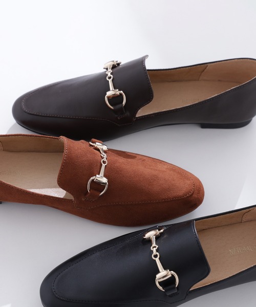 NATURAL BEAUTY BASIC（ナチュラルビューティーベーシック）の「◇ナロービットローファー（ローファー・レディース・ブラウン/ダークブラウン/ブラック・SMALL/MEDIUM/LARGE）」の2枚目の写真