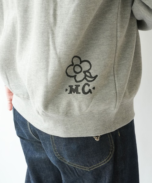 RiNc (リンク)の「【 MARK GONZALES 】 フラワーアート グラフィック クルーネック スウェット(スウェット・メンズ・ホワイト/杢グレー/ブラック・L/XL/M)」の7枚目の写真