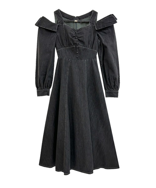 Rose Muse ロゼミューズ ワンピース sheer floral one-piece – BUNNY APARTMENT