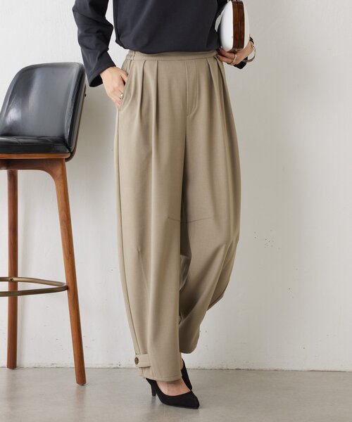 Jena espace merveilleux(ジェナ エスパスメルヴェイユ)の「裾ボタンカーブパンツ(その他パンツ・レディース・イエロー/オフホワイト/グレー・FREE)」の21枚目の写真