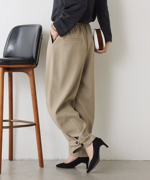 Jena espace merveilleux(ジェナ エスパスメルヴェイユ)の「裾ボタンカーブパンツ(その他パンツ・レディース・イエロー/オフホワイト/グレー・FREE)」の22枚目の写真