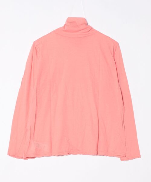 Plantation(プランテーション)の「エジプトコットンⅠ / タートルネックインナー / (O)(Tシャツ/カットソー・レディース・ライトピンク・02)」の2枚目の写真