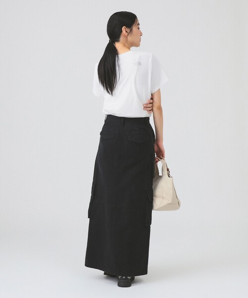 THE NORTH FACE（ザノースフェイス）の「【WEB限定】THE NORTH FACE / ショートスリーブ ES ビッグロゴティー（Tシャツ/カットソー・レディース・ブラック/ホワイト・LARGE/MEDIUM）」の5枚目の写真