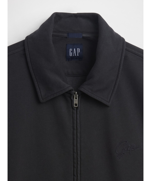 GAP(ギャップ)の「ヴィンテージソフト フレンチテリー オーバーサイズジャケット(その他アウター・メンズ・ブラック/カーキ・S/L/XS/M/XL)」の5枚目の写真