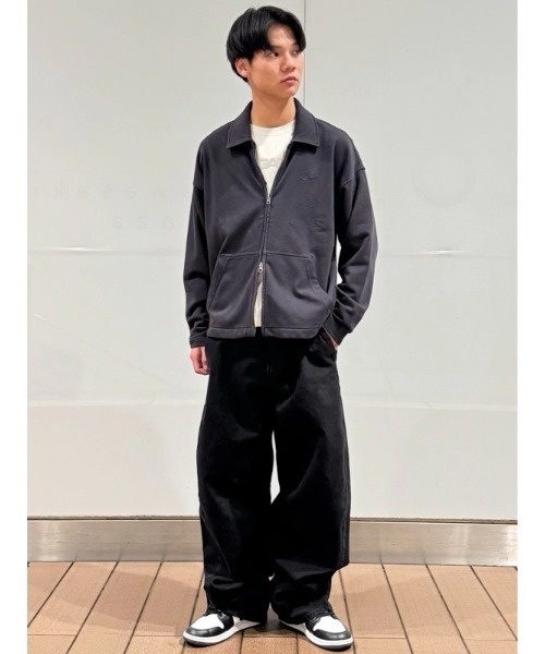 GAP(ギャップ)の「ヴィンテージソフト フレンチテリー オーバーサイズジャケット(その他アウター・メンズ・ブラック/カーキ・S/L/XS/M/XL)」の16枚目の写真