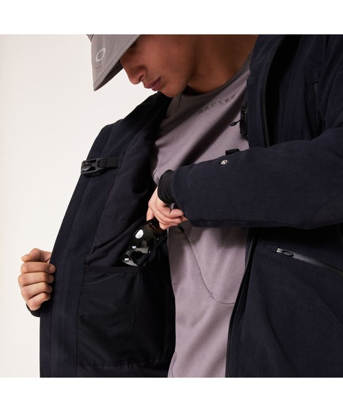 OAKLEY(オークリー)の「オークリーLATITUDE FLEX TECH JACKET/テックジャケット/アウトドア/メンズ/防水/OAKLEY(その他アウター・メンズ・ブラック・L/M)」の6枚目の写真