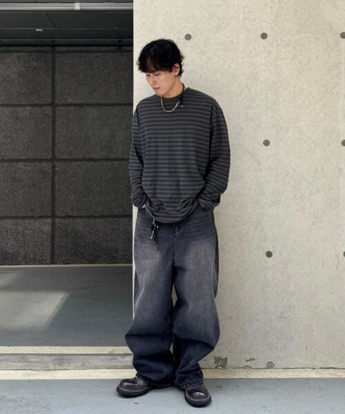Big Unionの「クラシックビッグバギーデニムパンツ(ブルー)(デニムパンツ・メンズ・その他・S/M/L)」の2枚目の写真
