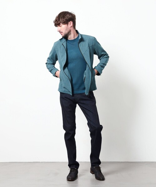 HIDEAWAYS NICOLE（ハイダウェイニコル）の「アラカルトスイングトップブルゾン（その他アウター・メンズ・カーキ/グレー/ブルー・X-LARGE/LARGE/MEDIUM）」の9枚目の写真