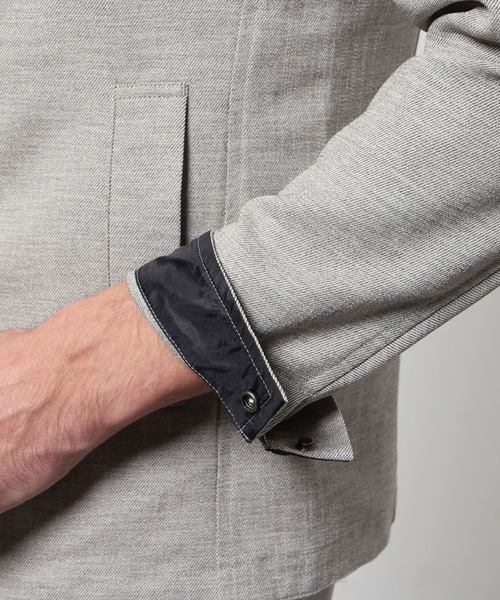 HIDEAWAYS NICOLE（ハイダウェイニコル）の「アラカルトスイングトップブルゾン（その他アウター・メンズ・カーキ/グレー/ブルー・X-LARGE/LARGE/MEDIUM）」の15枚目の写真