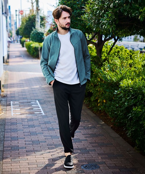 HIDEAWAYS NICOLE（ハイダウェイニコル）の「アラカルトスイングトップブルゾン（その他アウター・メンズ・カーキ/グレー/ブルー・X-LARGE/LARGE/MEDIUM）」の4枚目の写真