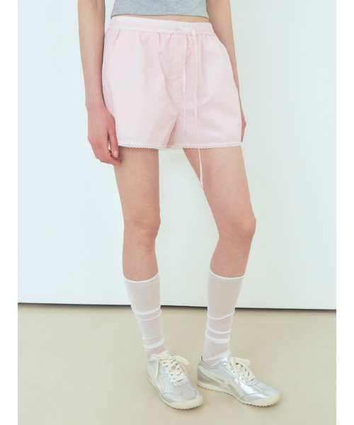 ETMON(エトモン)の「Nylon Lace Short Pants Light Pink(その他パンツ・レディース・その他・FREE)」の3枚目の写真