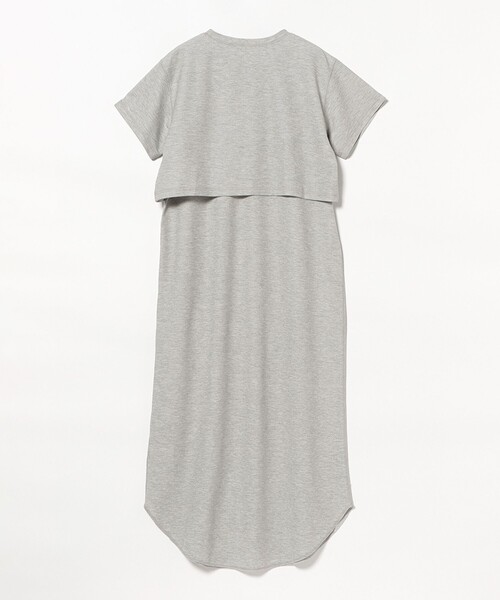 BEAMS HEART（ビームスハート）の「【6/18値下げ】レイヤード カット ワンピース（セットアイテム）（ワンピース・レディース・グレー/ブルー/ネイビー・FREE）」の8枚目の写真