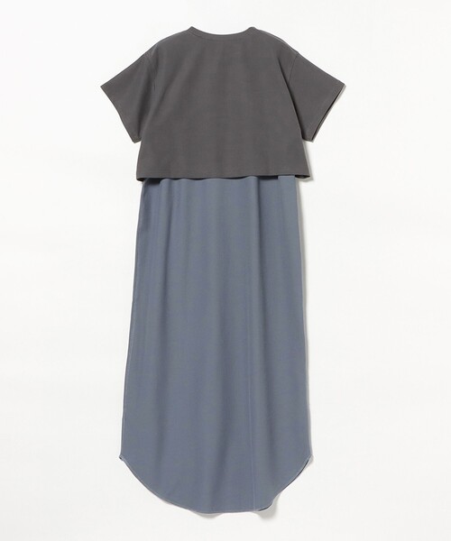 BEAMS HEART（ビームスハート）の「【6/18値下げ】レイヤード カット ワンピース（セットアイテム）（ワンピース・レディース・グレー/ブルー/ネイビー・FREE）」の11枚目の写真