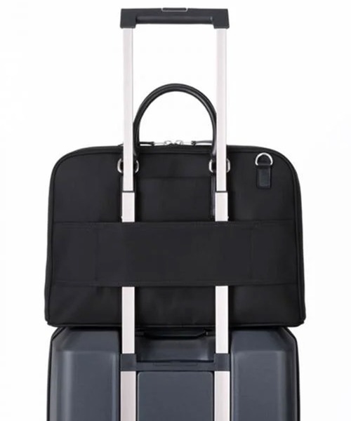 Samsonite(サムソナイト)の「サムソナイト TRADE MASTER 4 ラウンドブリーフケース(ビジネスバッグ・メンズ・ネイビー/ブラック・ONE SIZE)」の9枚目の写真