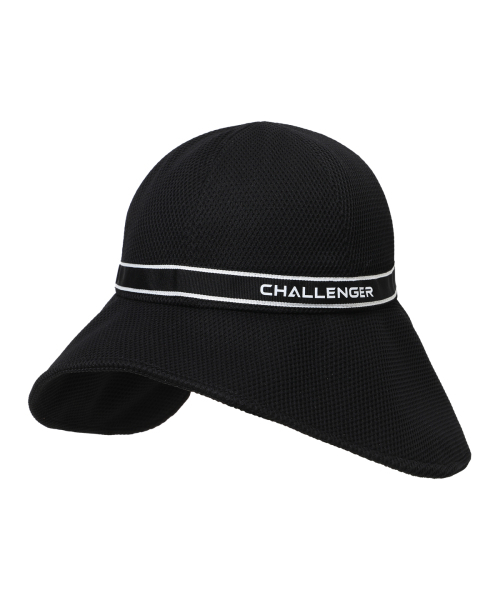 チャレンジャーズ バケットハット ブラック BANDANA BEACH HAT