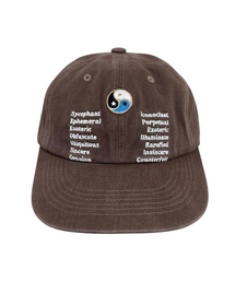 FASTLE（ファスル）の「Yin Yang Washed Cap Brown（キャップ）」