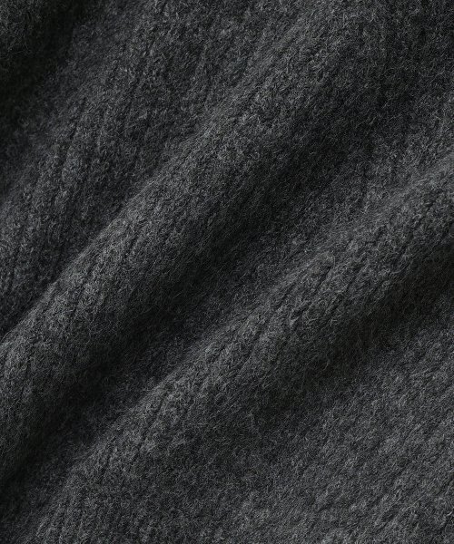 NOIRER FOR WOMAN(ノイアーフォーウーマン)の「キャメルバルーンカーディガン(チャコール)(カーディガン/ボレロ・レディース・その他・FREE)」の7枚目の写真