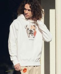 mpa4028- REAL GERBERA DOG HOODIE パーカー（ブルドッグ）(SDUF-2603BD)
